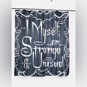 Dolls Kill I Myself Am Strange And Unusual Shower curtain
